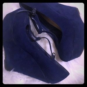 Blue wedges
